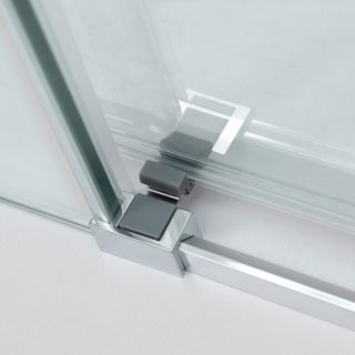 Душевая дверь CEZARES DUET SOFT-M-BF-1-110-C-Cr хром